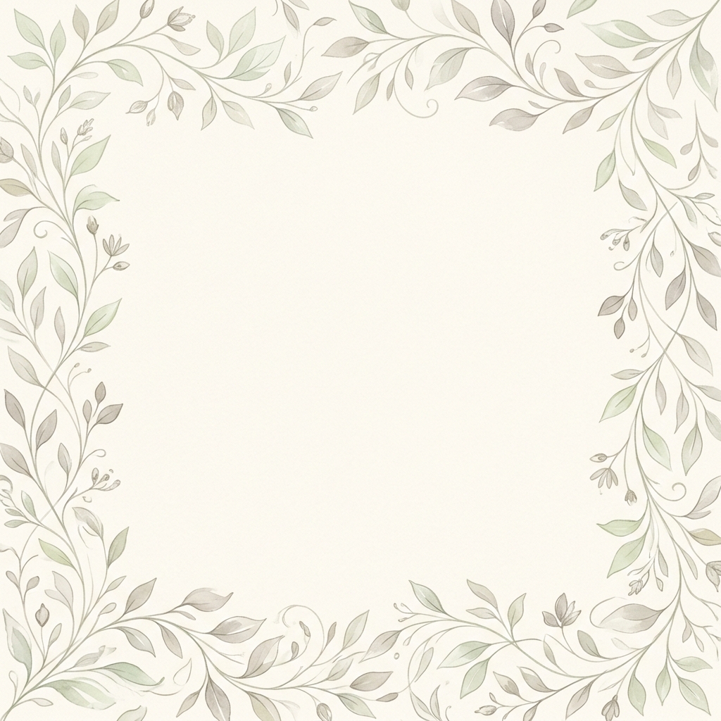 Floral border design